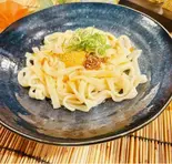 魚介辣油きしめん(おばんざいときしめん鯱)