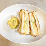 マッシュポテトグリルドチーズサンド(マスタードオニオン付き)(スープとグリルドチーズサンドのフェリチタ)