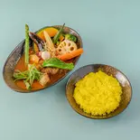 ベジタブルスープカレー Vegetable Soup Curry（ラザンの台所）