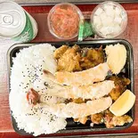 1000g からあげ＆エビフライ弁当（ゼネラルクック・ディベンレストラン）