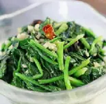 にんにくほうれん草炒め 蒜蓉菠菜（人間煙火）