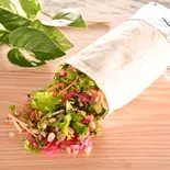【ビーガン】オールベジタブルサラダブリトー 【Vegan】All Vegetable Salad Burrito（チョップドサラダ専門店 フィットグリーン 新宿 Chopped Salad FitGreen Shinjuku）