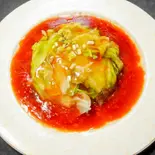 レタスのオイスターソース(蚝油生菜)（東京穆斯林飯店 ムスリム飯店）