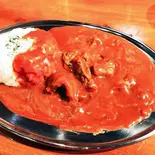 牛すじゴロゴロカレー 大盛（ハラペコステーキ 新宿本店）