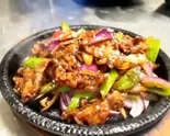 牛肉黒胡椒炒め(易福菜館)