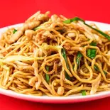 上海風焼きそば Shanghai-Style Fried Noodles（本格中国料理 龍華軒）