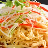 干し豆腐のネギタレかけ【葱油幹豆腐絲】(中国東北家郷料理永利 豊洲駅前店(1号店))