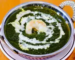 ほうれん草海老/Sag Prawn（RAJA Nepali Indian Restaurant）