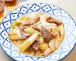 特製レバーとネギ炒め Special Liver ＆ Spring Onion Stir-Fry（千客万来白馬）