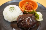 黒毛和牛100%デミグラスハンバーグ(黒毛七厘)