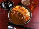 カツ丼カレー Pork Cutlet Curry Rice Bowl（山のカツ丼）