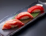 天然本まぐろ3貫にぎり Wild Bluefin Tuna Nigiri 3 pieces(東京寿司 ITAMAE SUSHI アクアシティお台場店 Tokyo Sushi Itamae Sushi AQUA CITY ODAIBA)