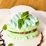 チョコミントシフォンケーキ（bubble）