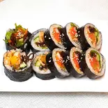 唐辛子ツナキンパ1人前 고추참치김밥(HANCHAN市場)