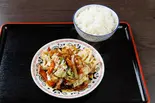 回鍋肉定食（中華居酒屋本店ハヤシヤ）
