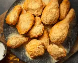 【国産鶏使用】チーズリングパウダーチキン  (骨付き) ハーフ 9ピース（KB CHICKEN千葉中央店）