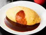 デミグラスソースのオムライス(バターライス)（日本一こだわり卵のオムライス 心斎橋店）