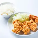 クリスピーチキン定食（うまかもん）