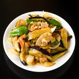 肉茄子炒め（中華料理上海亭蕨店）
