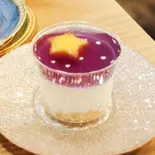 星空のレアチーズケーキ(+Plus I Cafe)
