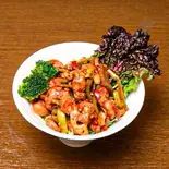 四川風ラーズーチー小(鶏肉の唐辛子炒め)（すず屋）