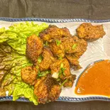 砂肝炒め Pangra Fry（Green Leaf Indian Nepali Restaurant）