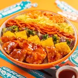 マーラーサクサクチキンビビンバ（小馋猫烤肉拌饭(シャオチャンマオビビンバ)）