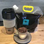 ネルドリップコーヒーポーチ アイス 1500ml カップ付き(8杯分)『Mejicafeシーズナルブレンド』中深煎り（築地 Mejicafe）