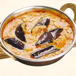 Kima baigan curry（Pariwar restaurant and cafe）