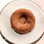 (チョコ)グルテンフリー焼きドーナツ（CAFE NINE 鳥飼店）