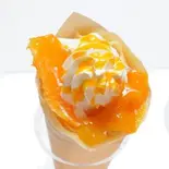 ピーチマンゴークリーム(サン·くれーぷ)