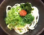 極み梅しそわかめうどん(冷)（かすうどん専門店かすの極み）