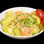 海老レタスチャーハン(1人前) Shrimp ＆ Lettuce Fried Rice (Serving for 1)（インド料理 AYUSH）