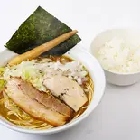 中華そばと選べるごはんセット(中華そば あたり野方店~極上煮干しラーメン)