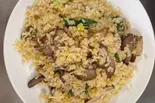 扣肉炒饭 豚バラと青菜の炒飯（上海苑）
