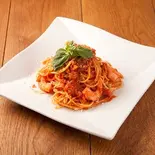 海老とトマト生クリームパスタ プレート(湯島大衆バル 鶏ットリア ~torittoria~(トリットリア))