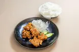 から揚げ定食（ちゃんこ道場両国駅前店）