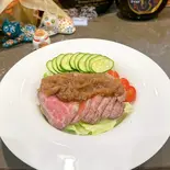 ローストビーフのサラダ（Cafe＆Bar Manul）