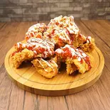 シュプリームヤンニョムチキン 슈프림양념 박스치킨 Supreme yangnyeom chicken box  size（マンギョン食堂 0704）