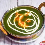 チキンほうれん草カレー Chicken Spinach Curry(マナカマナ インドネパールレストラン)