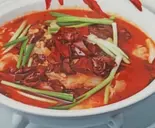 白身魚と野菜の四川風煮込み（本格中華料理 東盛軒）