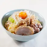 背脂まぜそば Jiro-Style Rich Pork Fat Mazesoba(【元祖 二郎 インスパイア】ぎょうてん屋 ぎ郎 京成小岩店)