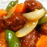 酢豚（龍海閣）