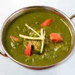 ポークほうれん草カレー pork spinach curry(インドネパールレストランアムル)