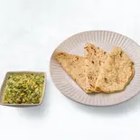 サグカレーロティ3枚 (Saag Curry Roti)(アジアン・バングラデシュ料理本店)
