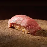 A5和牛 三角バラ（回転寿司みさき イセザキモール店）