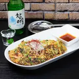 海鮮チヂミ（韓国ダイニング まにぽぽ）