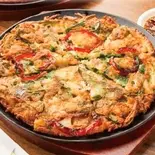 海鮮チヂミ（新大久保韓国横丁 第一食堂）