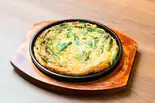 海鮮と野菜が入った海鮮チヂミ（焼肉慶楽苑長原本店）