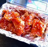 甘辛！ヤンニョム唐揚げ(4個)（地鶏食堂 長浜店）